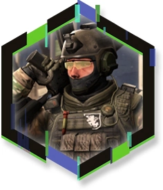CSGO Character Inside Hexagon Frame