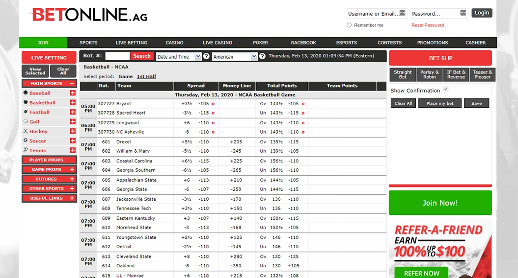 BetOnline Sportsbook