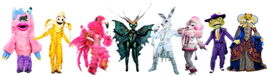 The Masked Singer US Costumes