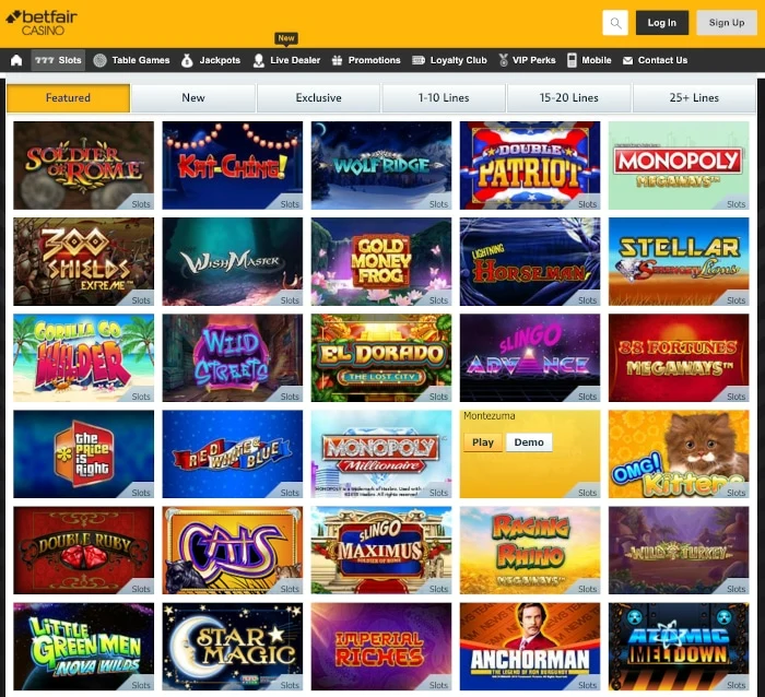 BetfairSlots