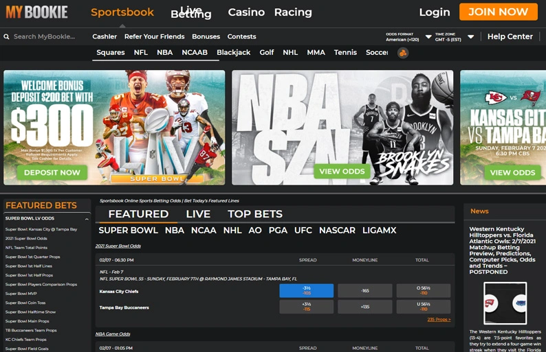 MyBookie Screenshot