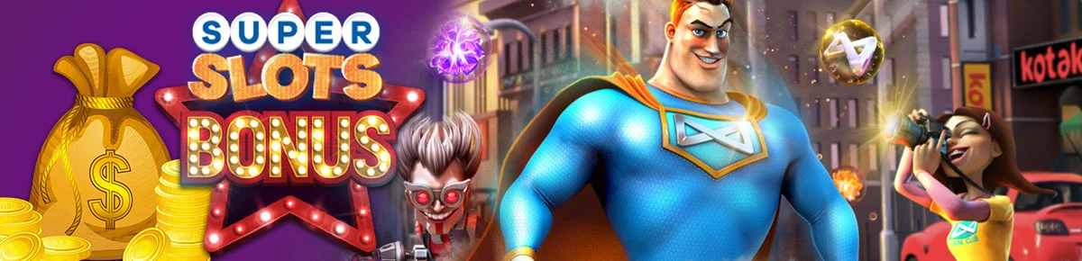 Super Slots Bonus Banner