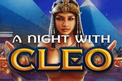 A Night With Cleo Slot Logo