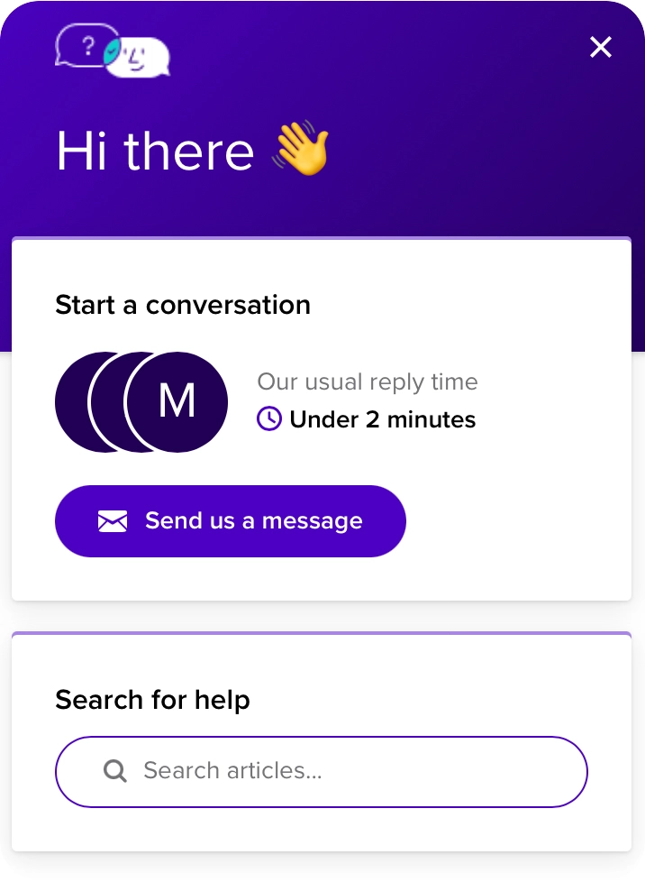 Live Chat Menu Casumo Casino