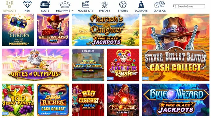 Europa Casino Slots